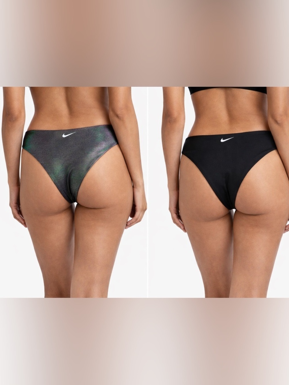 Nike Reversible Bikini Bottom XL Iridescent Black